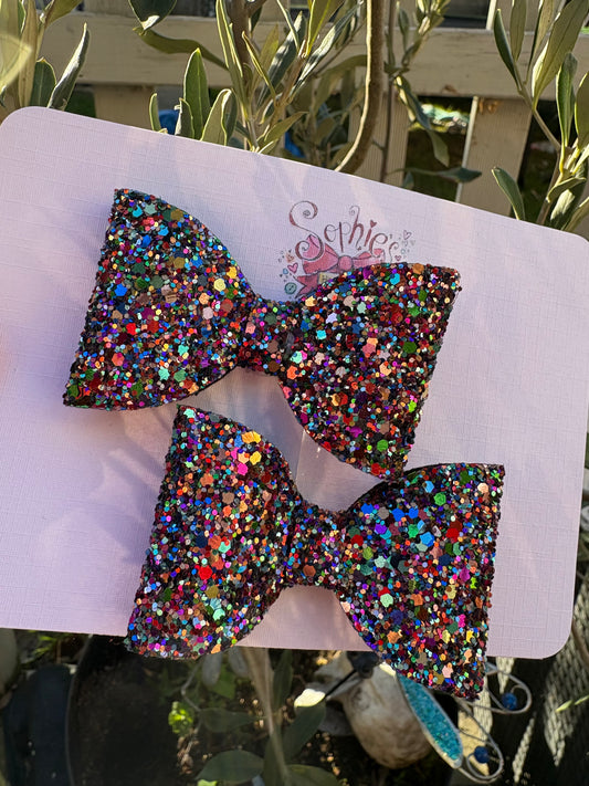 Colourful Confetti Pigtails