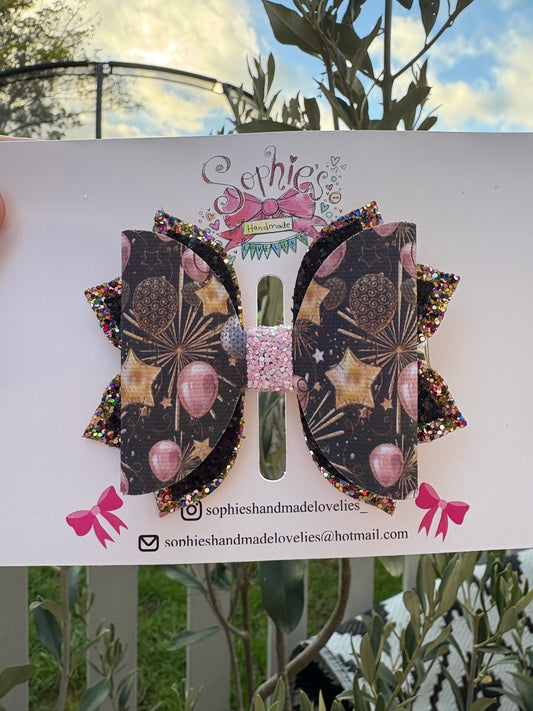 Celebration Balloon 3.5 inch Bow