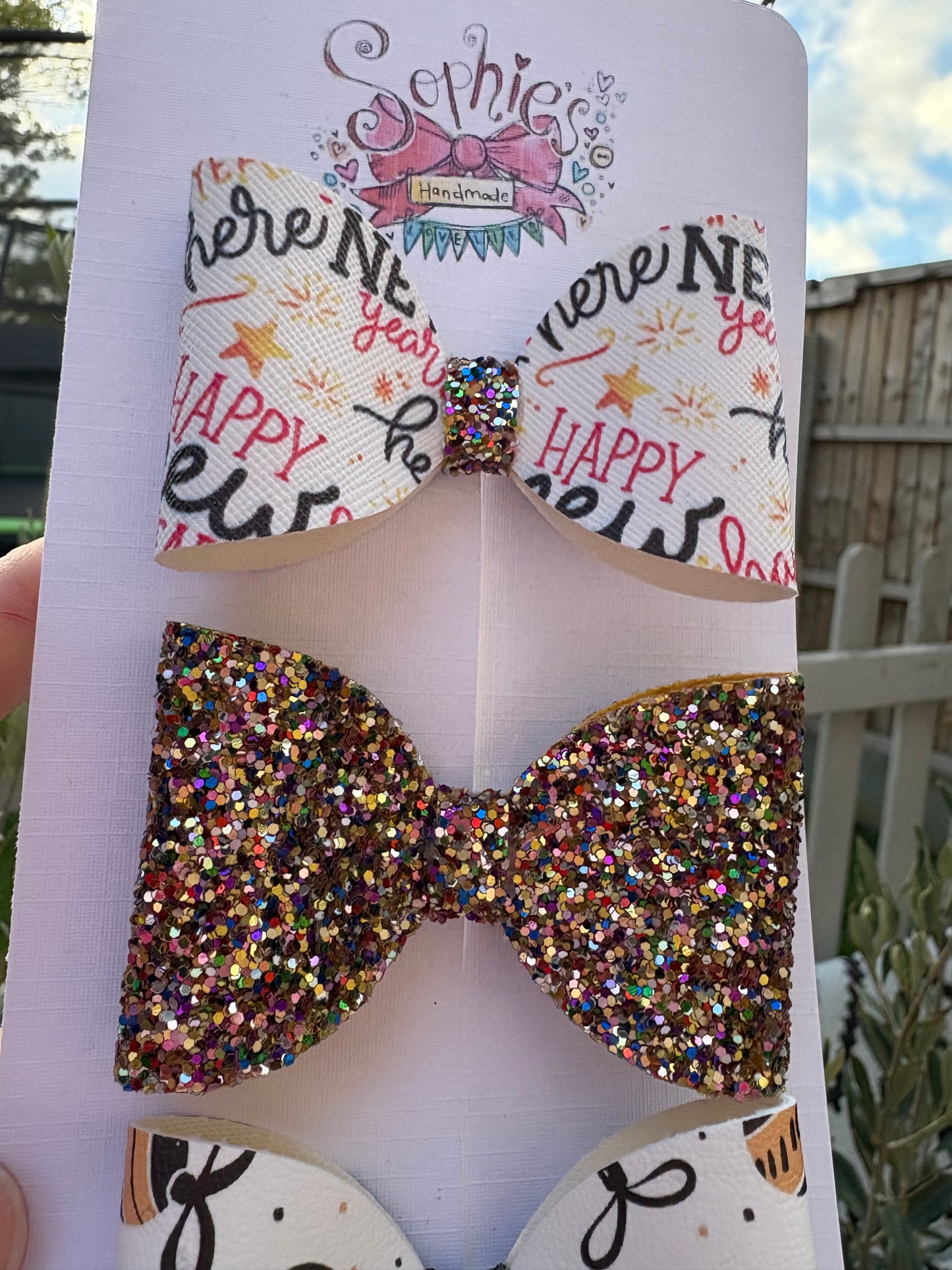 3 Pack New Year Bows